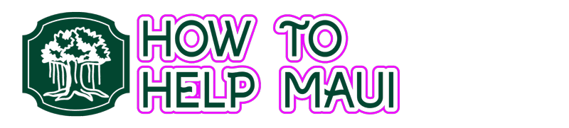 how to help maui